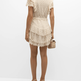 LoveShackFancy Cerilo Dress Cream