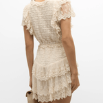 LoveShackFancy Cerilo Dress Cream