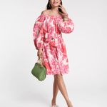 Frances Valentine Bliss Hydrangea Dress