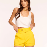 Ramy Brook Kasey Short Bright Lemon