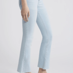 FRAME Le Crop Mini Boot Raw Fray Clarity
