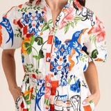 Alden Adair Allie Romper Amalfi