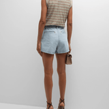 FRAME Le Bardot Exposed Button Short Trevi