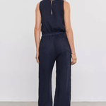 Velvet Winnie Linen Jumpsuit Shadow