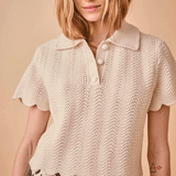 Hunter Bell Nadine Sweater Greige