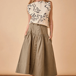 Hunter Bell Delaney Skirt Army Green