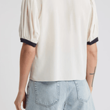 FRAME Sailor Blouse Cream Multi
