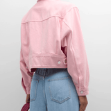 FRAME Heart Jacket Dusty Pink