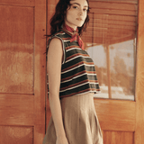 The Great. Square Tee Boardwalk Stripe