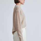 Apiece Apart Tissue Weight Sweater Sand