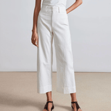 Classic Merida Straight Pant Cream
