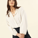 Omika Nero Shirt Solid Salt
