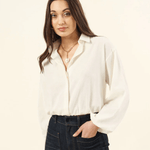 Omika Nero Shirt Solid Salt