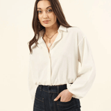Omika Nero Shirt Solid Salt