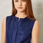 Cartolina Hadley Dress Tencel Navy