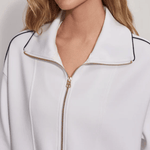 Davenport Half-Zip Sweat White