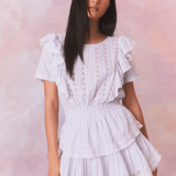 LoveShackFancy Natasha Dress Vintage Voyage
