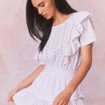 LoveShackFancy Natasha Dress Vintage Voyage