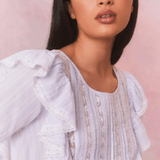 LoveShackFancy Natasha Dress Vintage Voyage