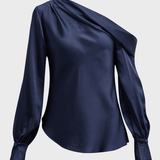 Simkhai Alice One Shoulder Top Midnight