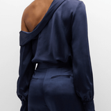 Simkhai Alice One Shoulder Top Midnight