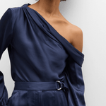 Simkhai Alice One Shoulder Top Midnight