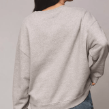 Kule The Oversized Lobster Sweatshirt Heather Grey