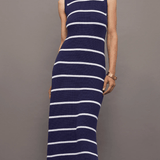 525 America: Stripe Midi Dress