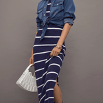 525 America: Stripe Midi Dress