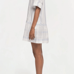 Cris Shirt Dress Blue Stripe Multi