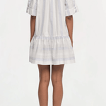 Cris Shirt Dress Blue Stripe Multi
