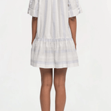 Cris Shirt Dress Blue Stripe Multi