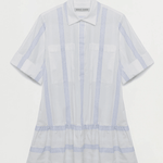 Cris Shirt Dress Blue Stripe Multi