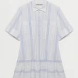 Cris Shirt Dress Blue Stripe Multi