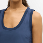 Denver Pleated Tank Mini Dress Midnight