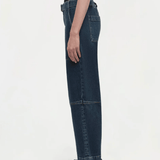 Jenny Belted Cropped Pant Cielo