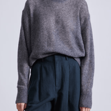 Tissue Weight Sweater Charcoal