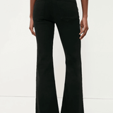 Isola Cropped Boot Plush Black