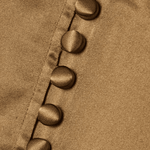 Round Collar Shirt Cinnamon