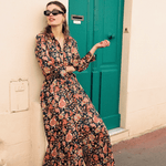Birds of Paradis Eliot Dress Paisley Shore