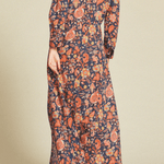 Birds of Paradis Eliot Dress Paisley Shore