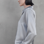 Calabasas Silk Charmeuse Blouse