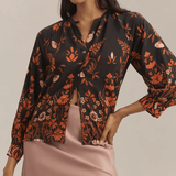 Leonie Top Blumen Cedar