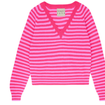 Crop Stripe Vee