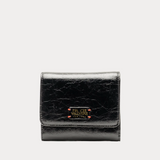Perfect Wallet Crinkled Leather Leather Black OS