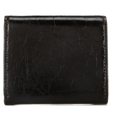 Perfect Wallet Crinkled Leather Leather Black OS