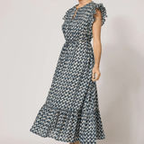 Cleobella Makenna Midi Dress Biarritz