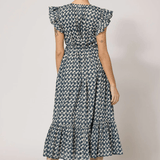 Cleobella Makenna Midi Dress Biarritz