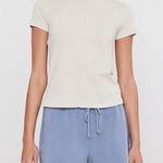 Velvet Sierra Cotton Slub Tee Sand