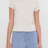 Velvet Sierra Cotton Slub Tee Sand